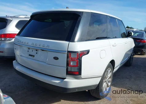 2016 Land Rover Range Rover 3.0L V6 Supercharged Hse from USA, damaged, VIN SALGS2VFXGA257049